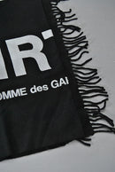 COMME des GARCONS SHIRT ロゴマフラー
