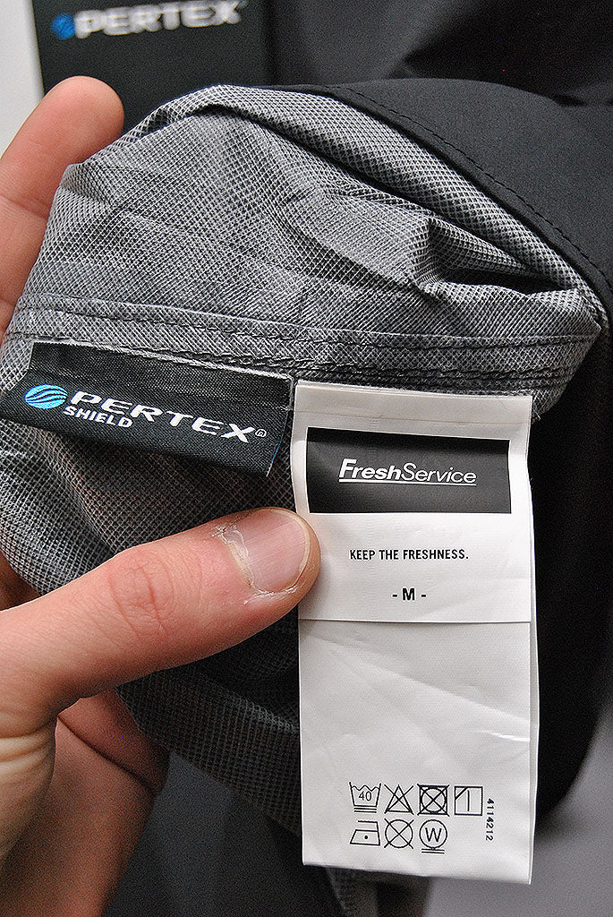 FreshService PERTEX SHIELD TECH SHIRT BLACK