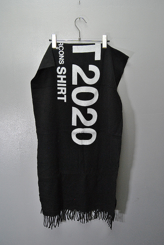 COMME des GARCONS SHIRT ロゴマフラー