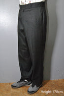 COMOLI ウールフラノ パンツ