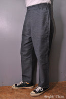 OLDMANS TAILOR EASY STRIPED WORK PANTS