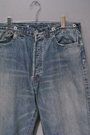 A.PRESSE No.22 Washed Wide Denim Pants