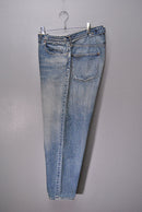 A.PRESSE No.22 Washed Wide Denim Pants