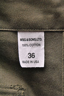 MSG & SONS BAKER PANTS