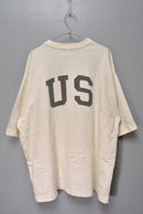 blurhms ROOTSTOCK  88/12 プリント Tシャツ "MC"