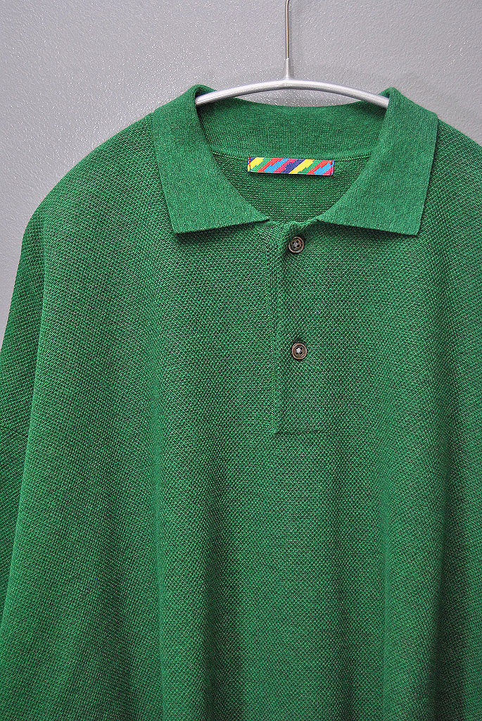 is-ness KNITTED BIG POLO