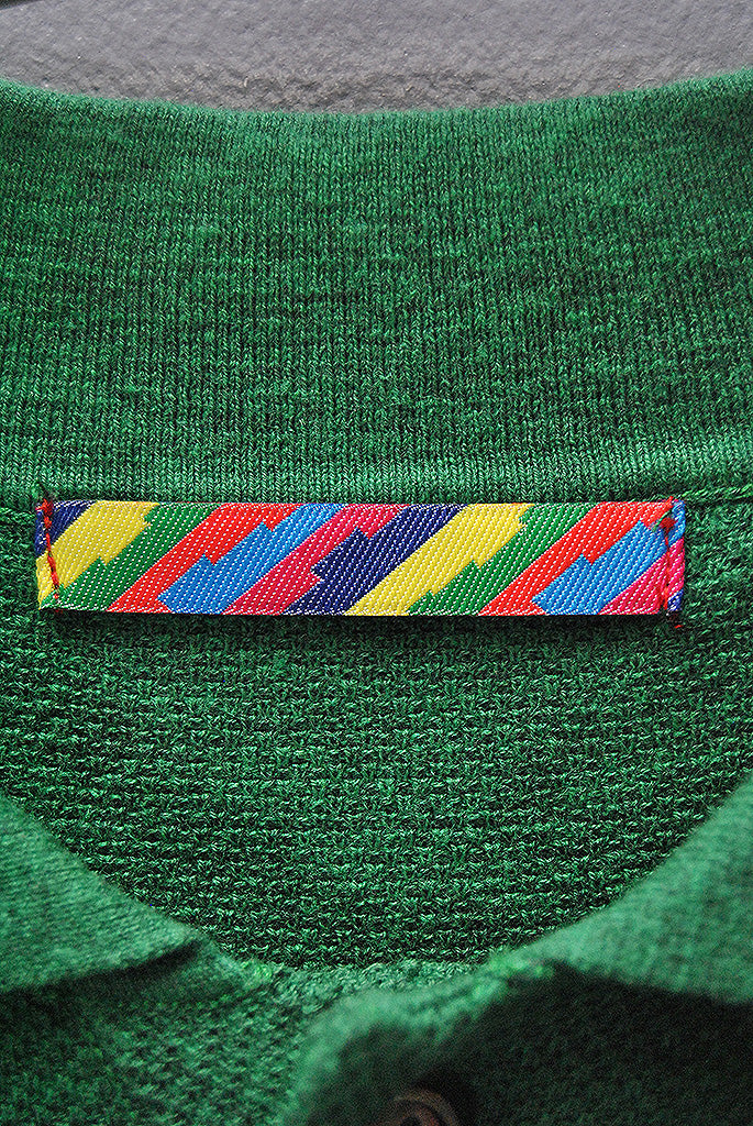 is-ness KNITTED BIG POLO