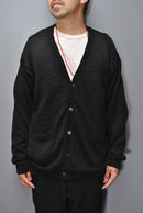 BATONER WASHED HIGH COUNT LINEN V CARDIGAN