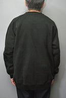 COMOLI コットン吊裏毛クルーネック