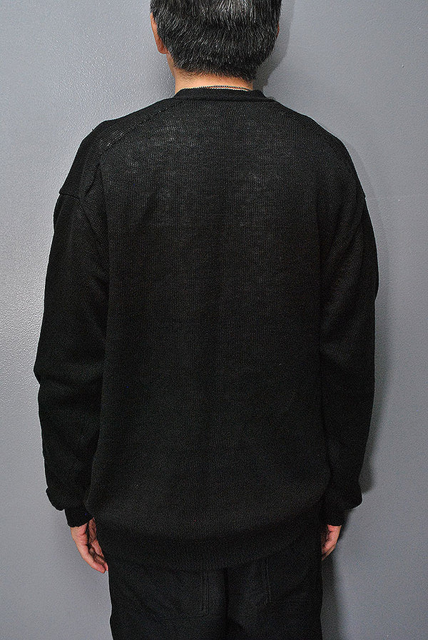 トップス BATONER WAHSED HIGH COUNT LINEN CARDIGAN Batoner Washed High Count Linen V Cardigan - Gray | Garmentory