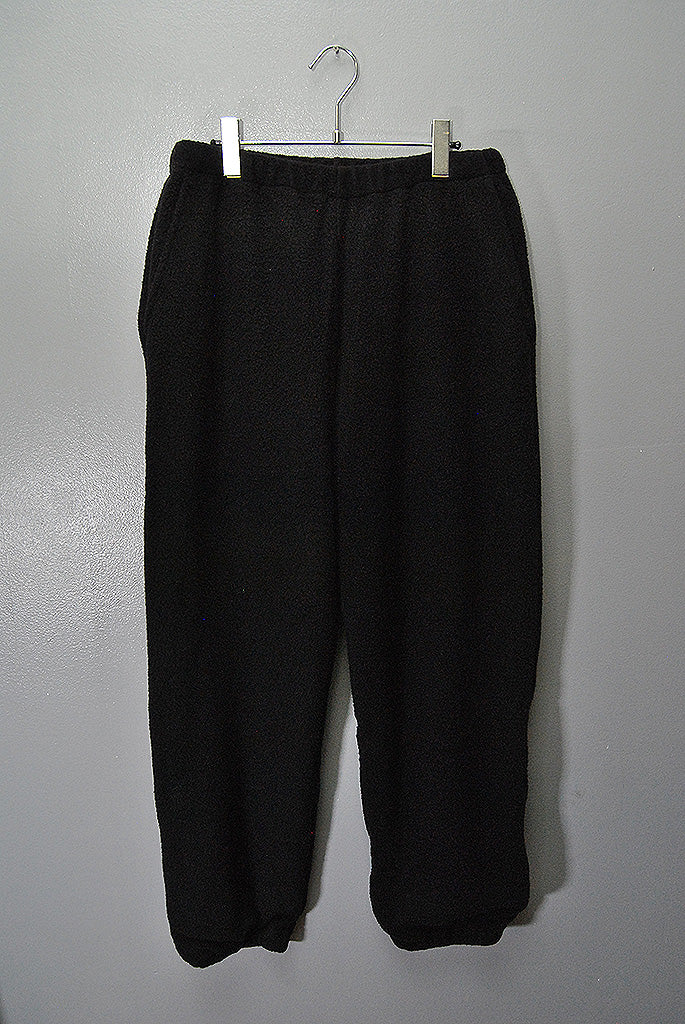 COMOLI ウールフリース トラックパンツ