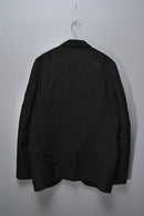 COMME des GARCONS SHIRT 縮絨ポリテーラードジャケット