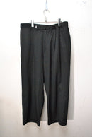 Graphpaper  SELVAGE WOOL WIDE CHEF PANTS