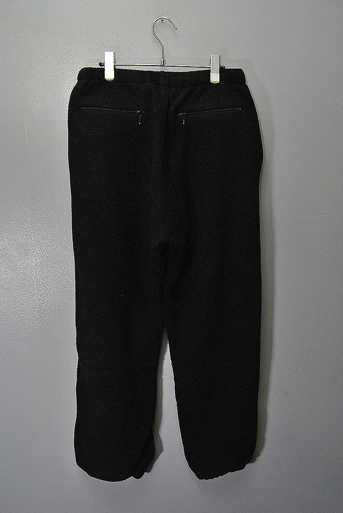 COMOLI ウールフリース トラックパンツ