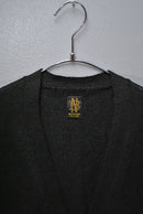 BATONER WASHED HIGH COUNT LINEN V CARDIGAN