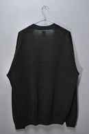 BATONER WASHED HIGH COUNT LINEN V CARDIGAN