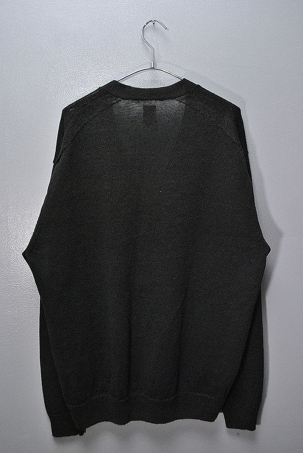 BATONER WASHED HIGH COUNT LINEN V CARDIGAN