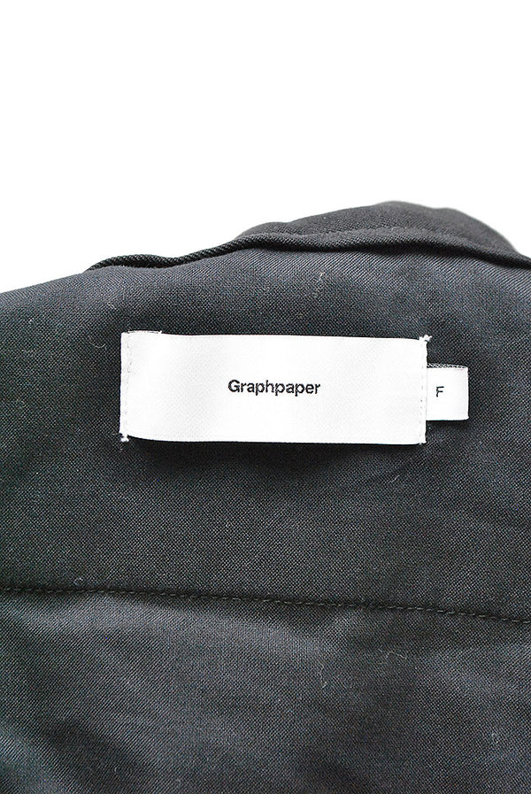 Graphpaper SELVAGE WOOL WIDE CHEF PANTS