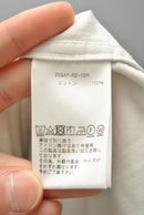 A.PRESSE Double Weave Twill Regular Collar Shirt