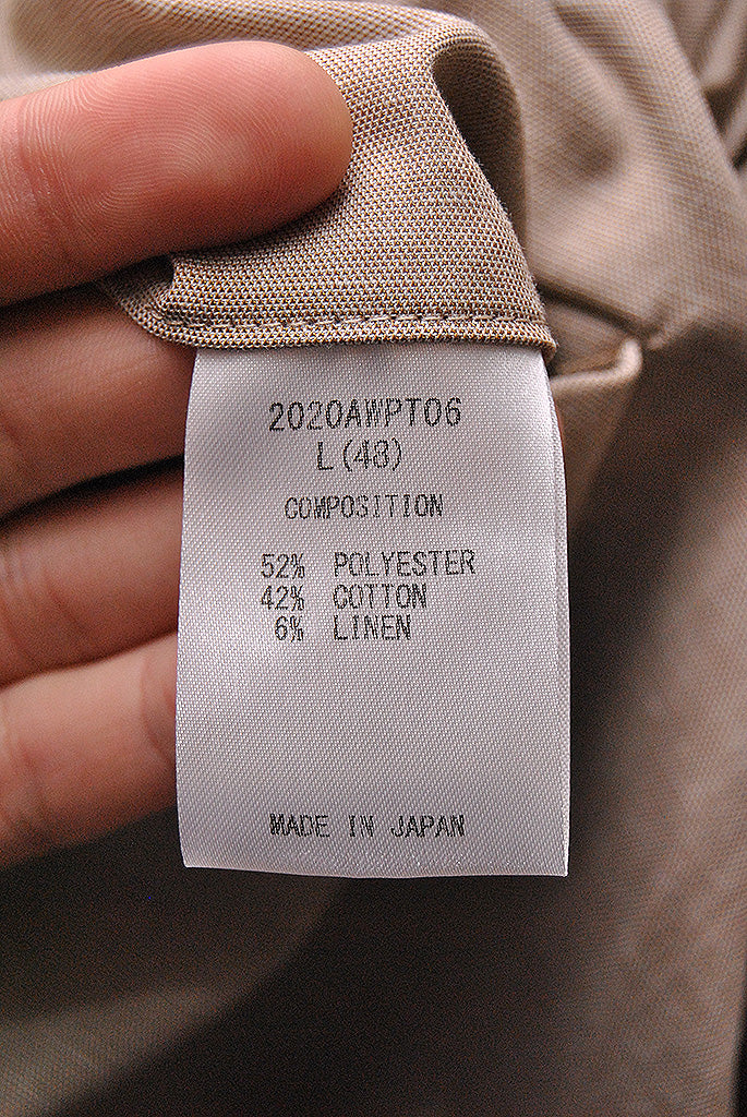 is-ness TUCK TROUSERS