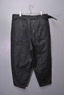 COMME des GARCONS HOMME エステルコットン ベルテッドデニムパンツ