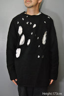 BLACK COMME des GARCONS デストロイ加工ニット
