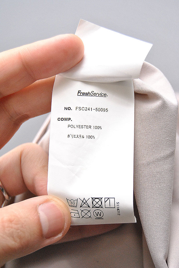 FreshService STRETCH MATTE TAFFETA REGULAR COLLAR SHIRT