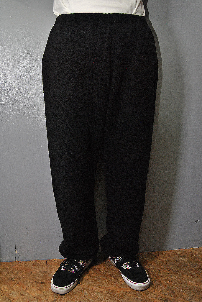 COMOLI ウールフリース トラックパンツ