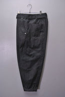COMME des GARCONS HOMME エステルコットン ベルテッドデニムパンツ