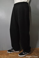 COMOLI ウールフリース トラックパンツ