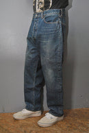 A.PRESSE Washed Denim Wide Pants