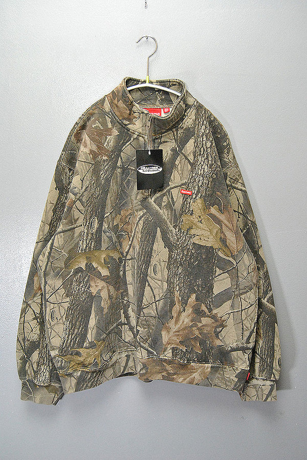 Supreme Small Box Half Zip Pullover