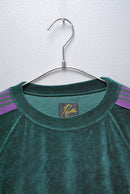 Needles VELOURS TRACK CREW T-SHIRT