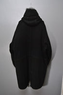 COMOLI カシミヤ ミリタリーフーデッドコート