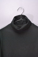 Ground Y 30/- COTTON JERSEY JUMBO TURTLENECK WITH ZIPPERED SIDE SLITS