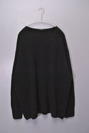 COMOLI カシミヤ製品染Vネックニット