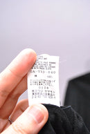 Ground Y 30/- COTTON JERSEY JUMBO TURTLENECK WITH ZIPPERED SIDE SLITS