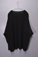 COMOLI カシミヤ製品染Vネックニット