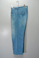 KENNETH FIELD GURKA TROUSERS - DENIM