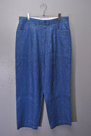 FARAH Two-tuck Wide Tapered Pants