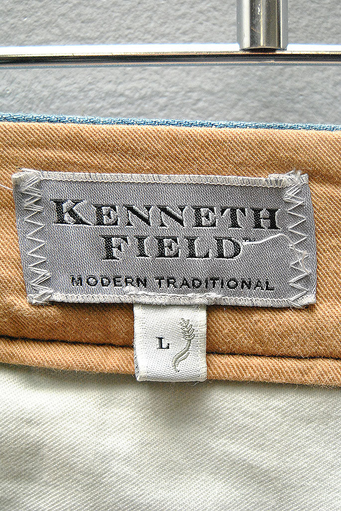 KENNETH FIELD GURKA TROUSERS - DENIM