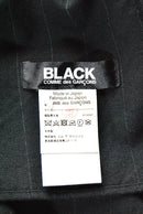 BLACK COMME des GARCONS ナンバリングマフラー