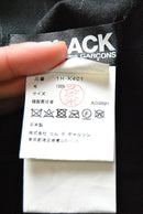 BLACK COMME des GARCONS ナンバリングマフラー