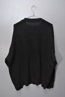 COMOLI インディゴクルーネックニット