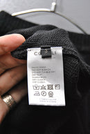 COMOLI インディゴクルーネックニット