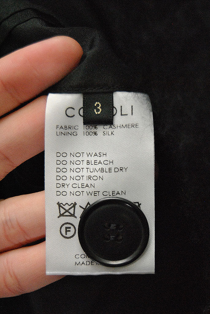 COMOLI カシミヤショールカラーコート