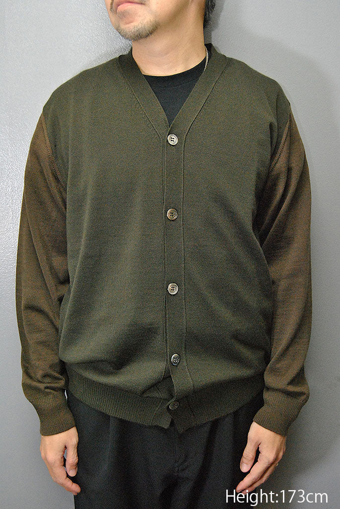 COMME des GARCONS HOMME ウールカーディガン