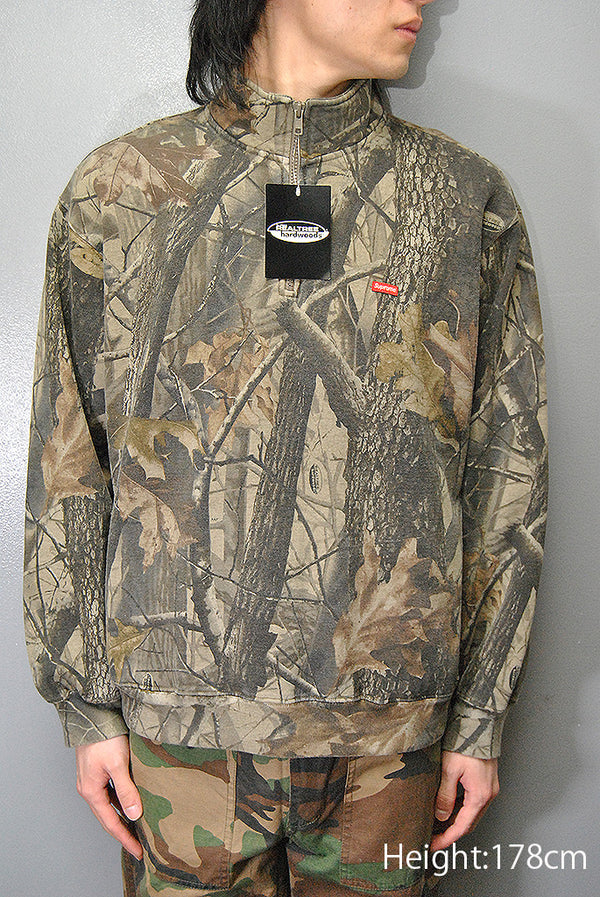 Supreme Small Box Half Zip Pullover