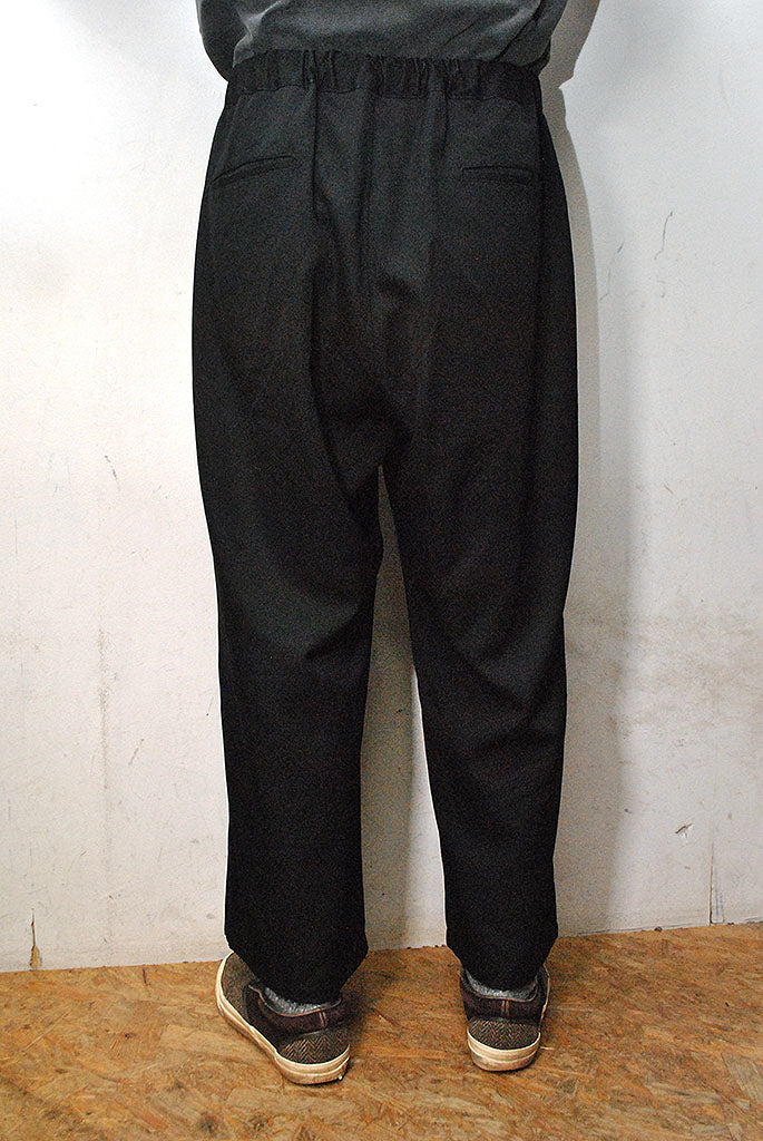 Graphpaper  SELVAGE WOOL WIDE CHEF PANTS
