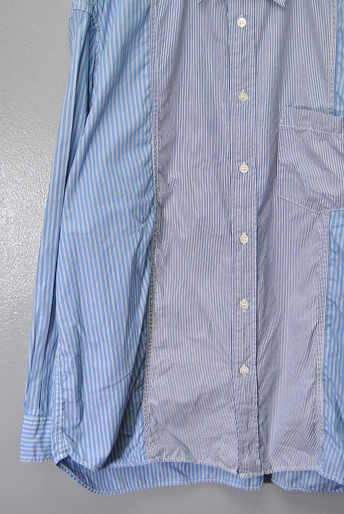 COMME des GARCONS HOMME コットンストライプシャツ